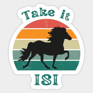 Take it ISI Sticker